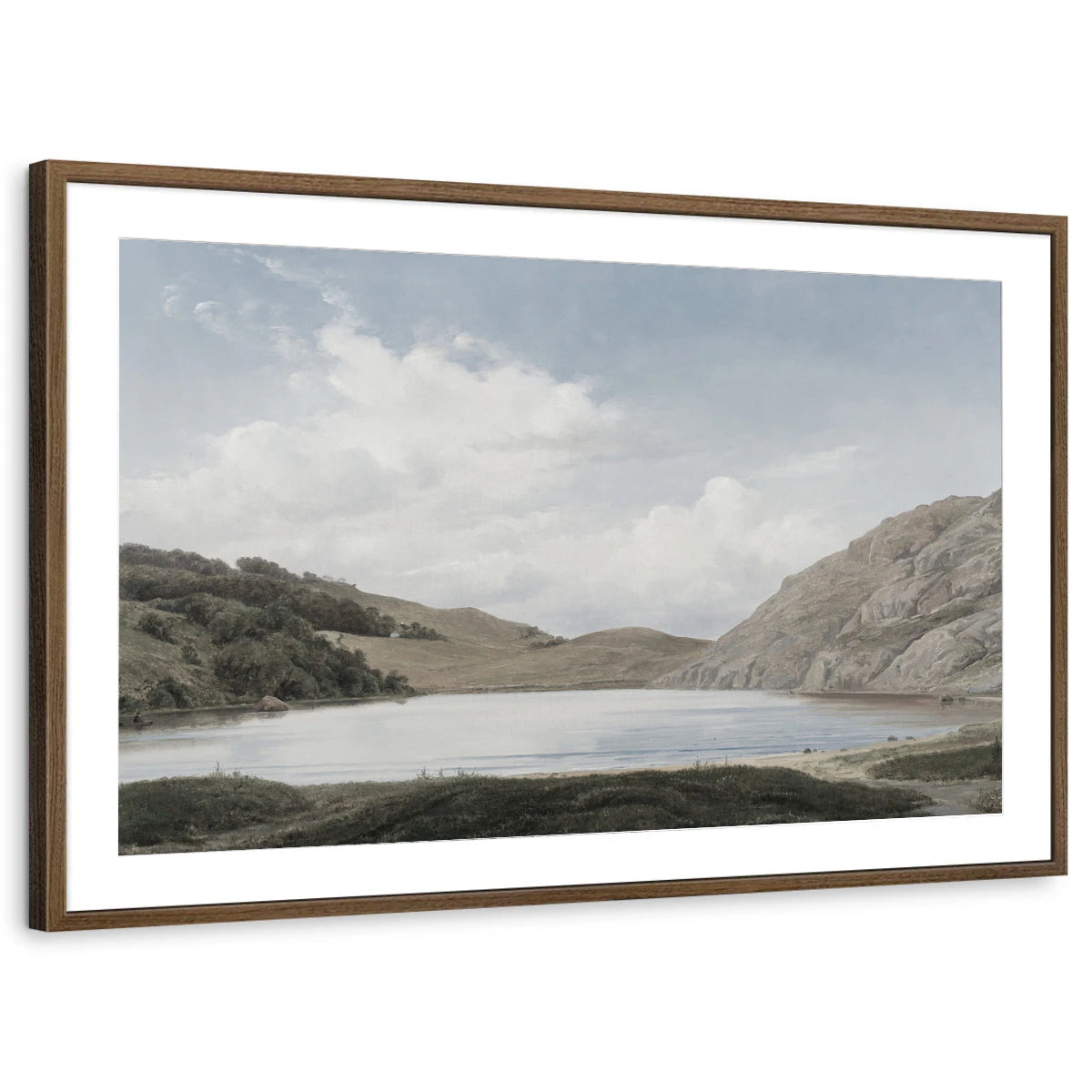 framed-print-brown-walnut-matted