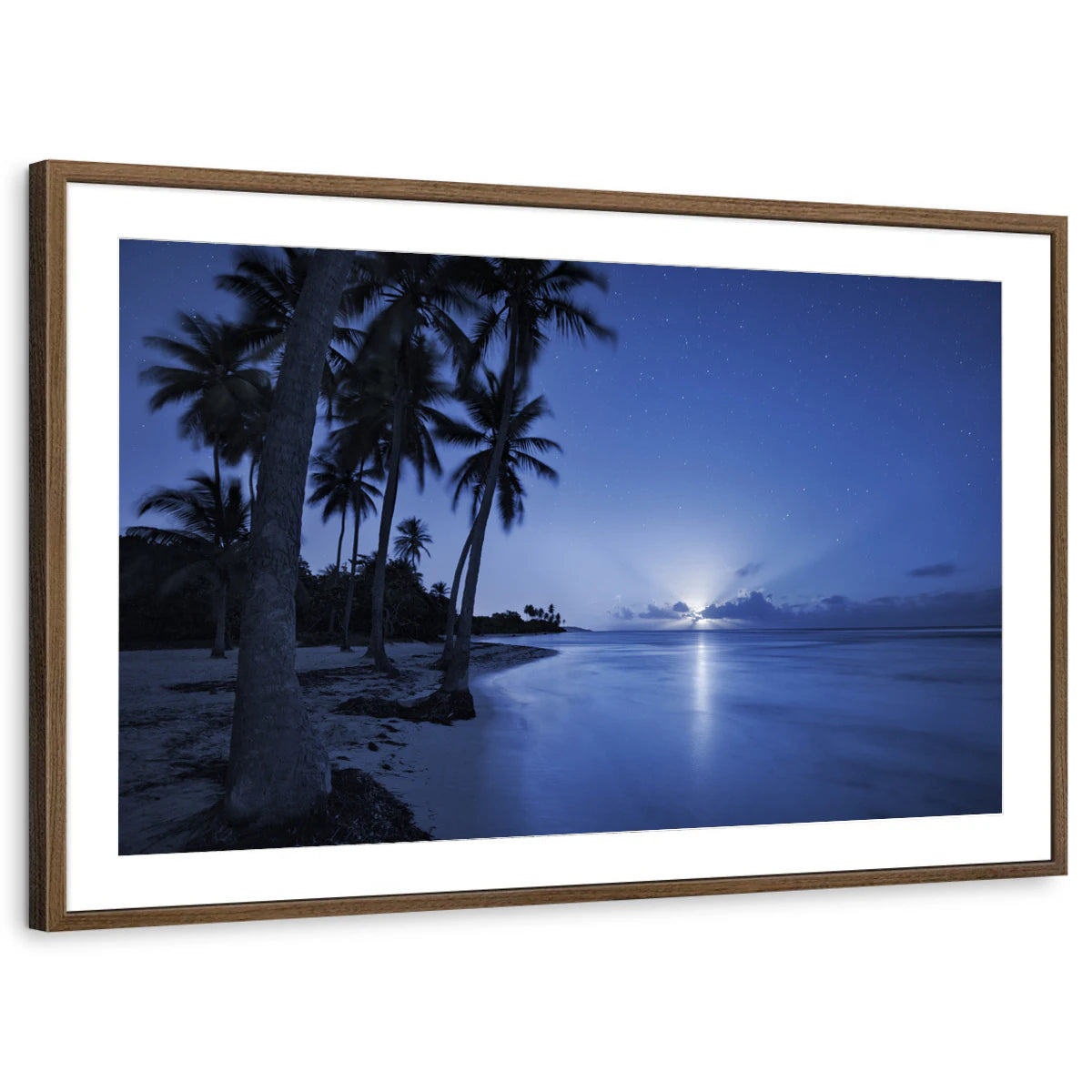 framed-print-brown-walnut-matted