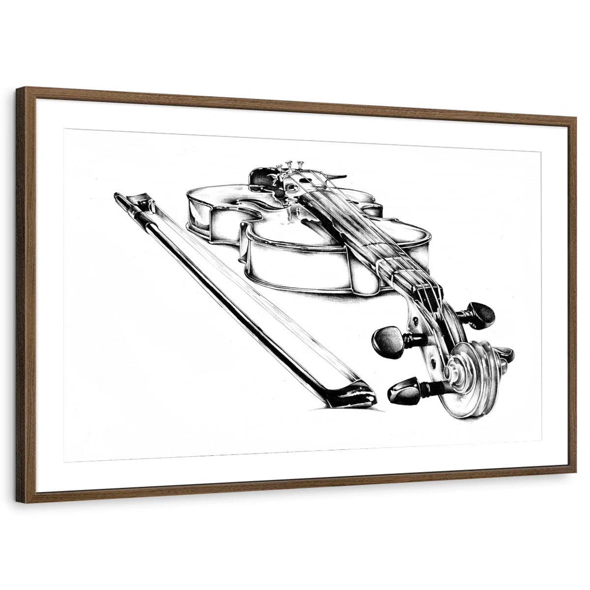 framed-print-brown-walnut-matted