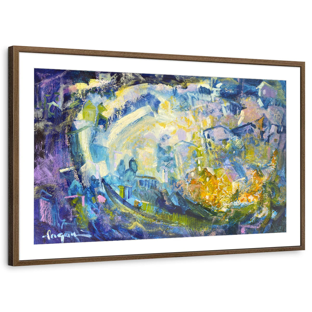 framed-print-brown-walnut-matted