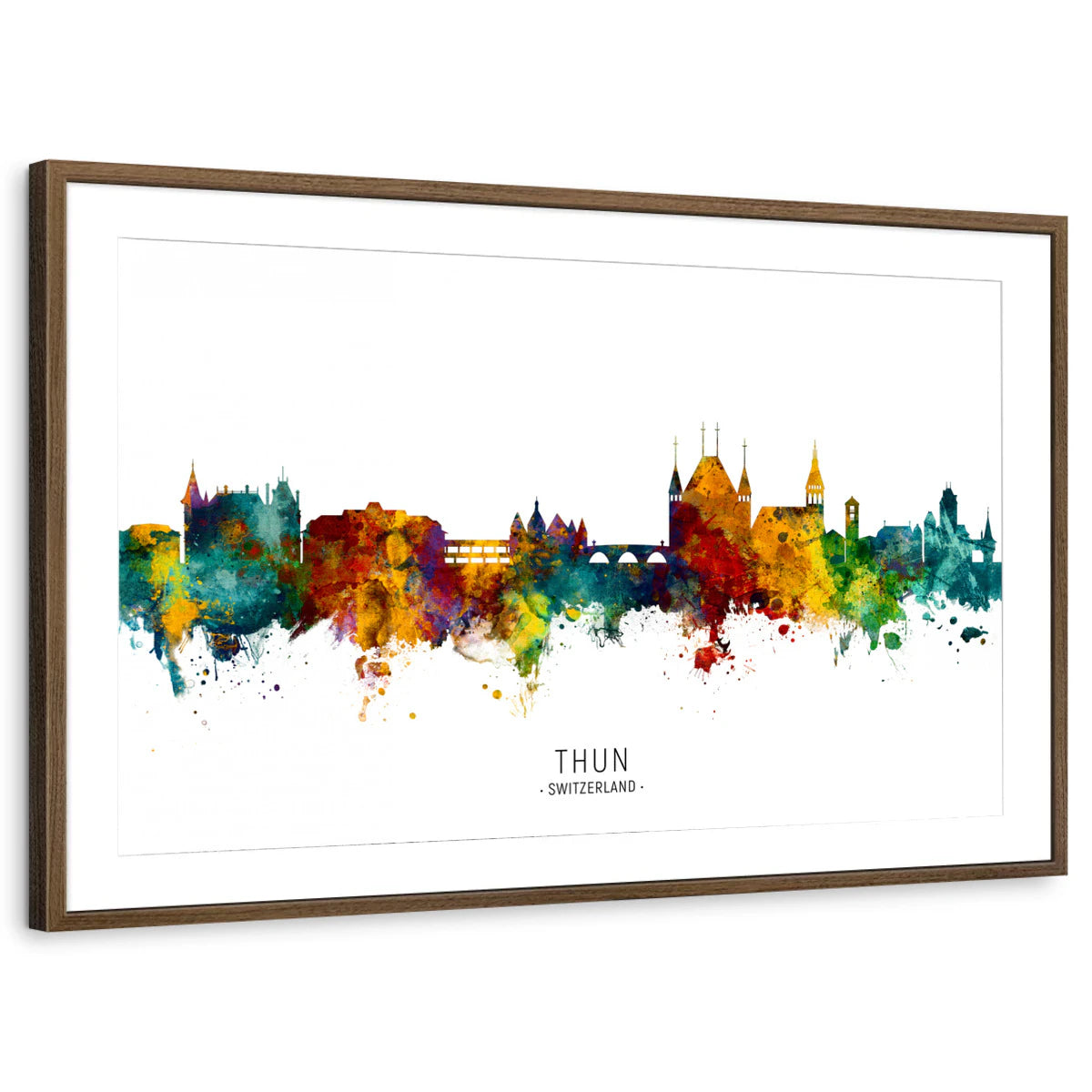 framed-print-brown-walnut-matted