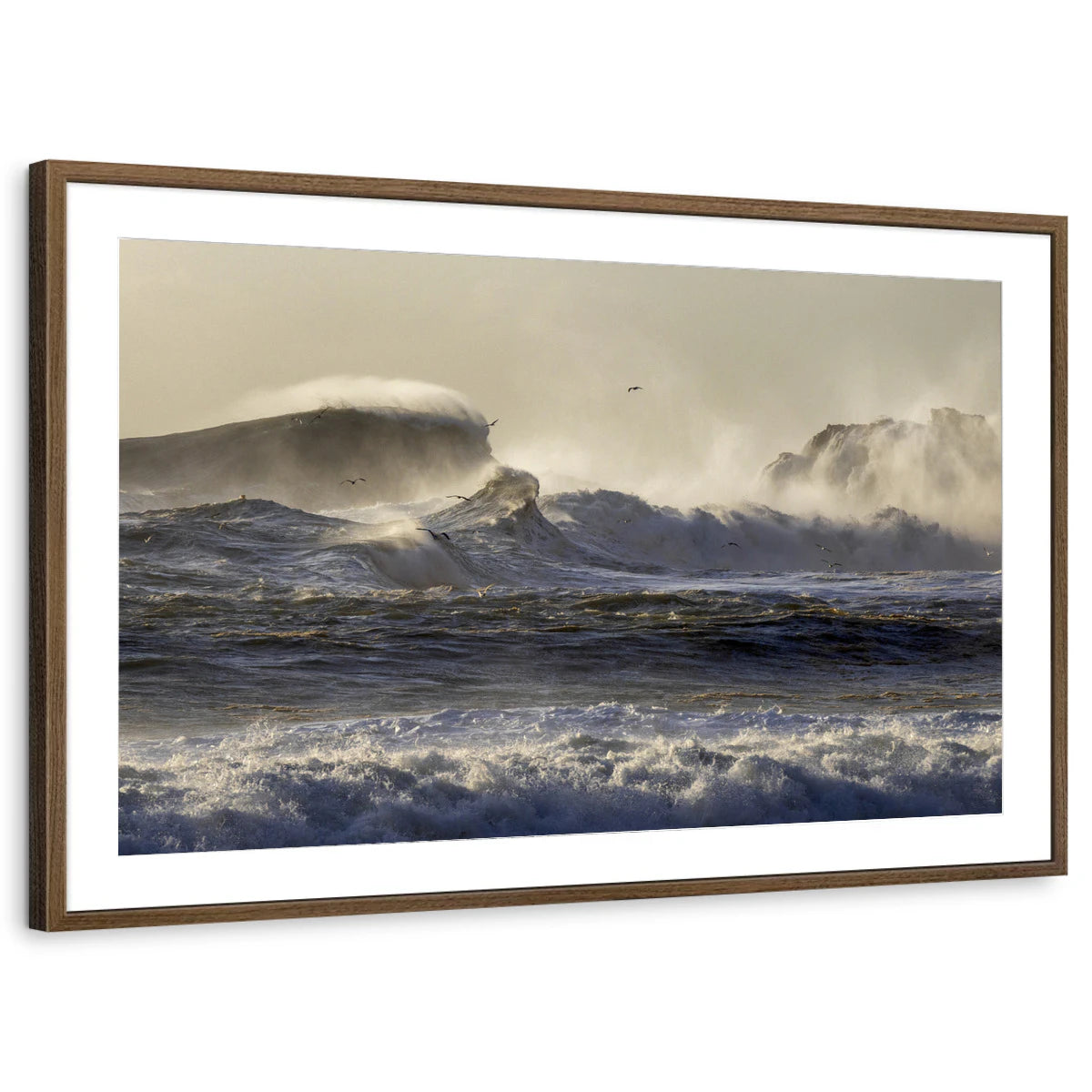 framed-print-brown-walnut-matted