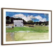 framed-print-brown-walnut-matted