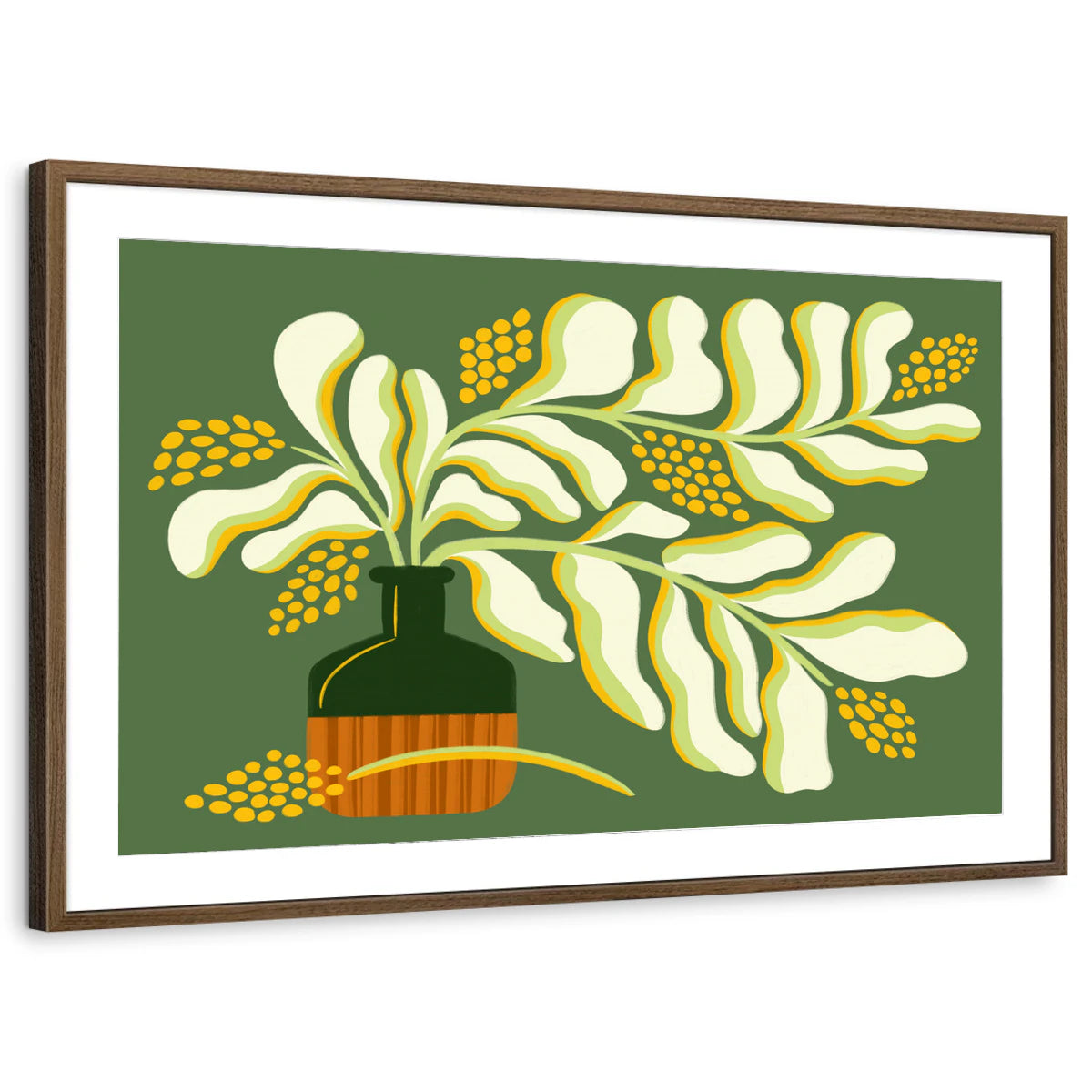 framed-print-brown-walnut-matted