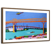 framed-print-brown-walnut-matted