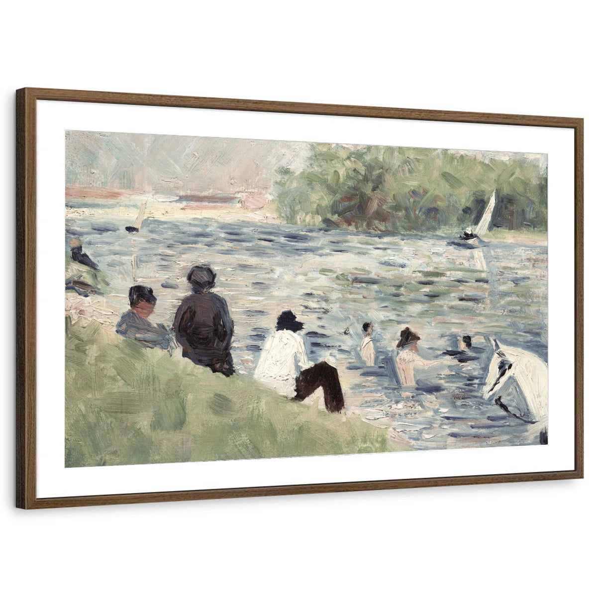 framed-print-brown-walnut-matted