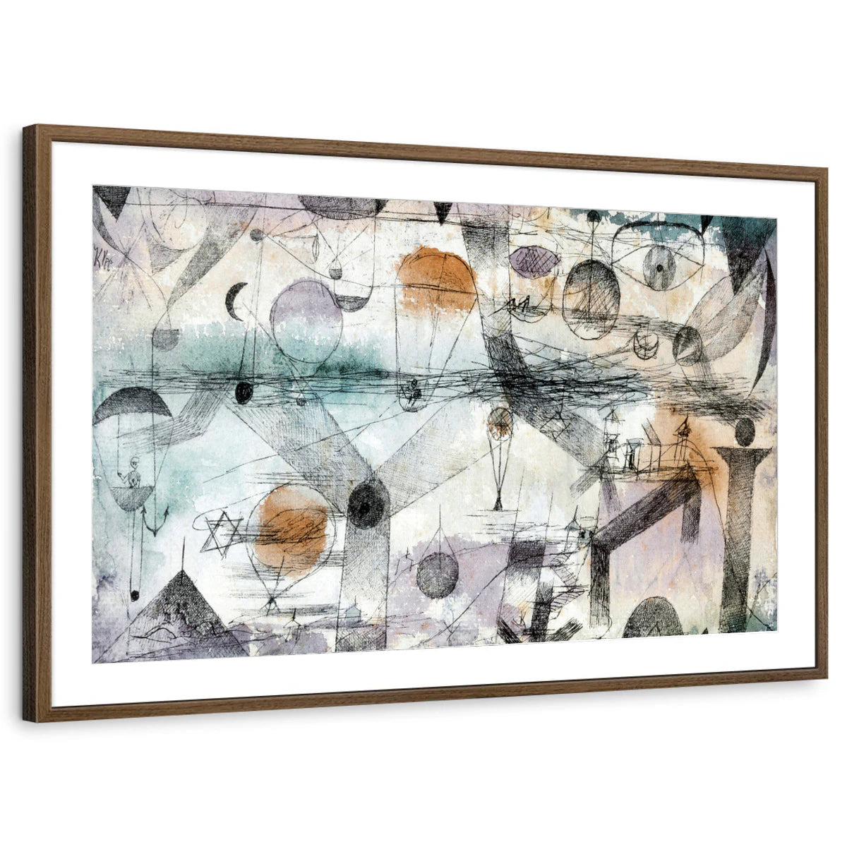 framed-print-brown-walnut-matted