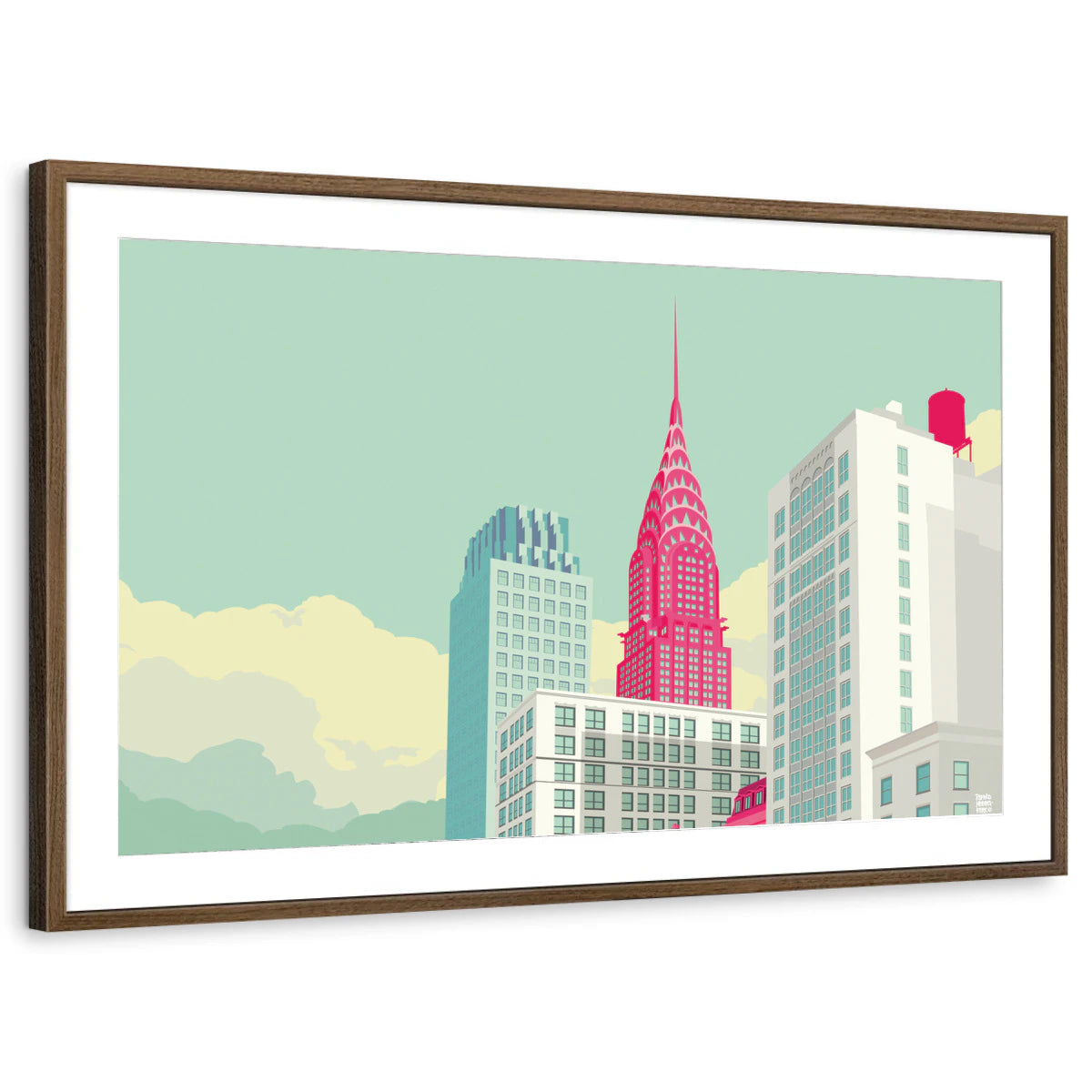 framed-print-brown-walnut-matted