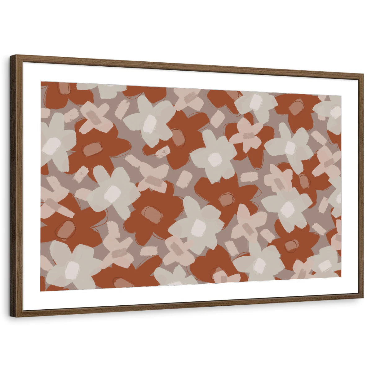 framed-print-brown-walnut-matted
