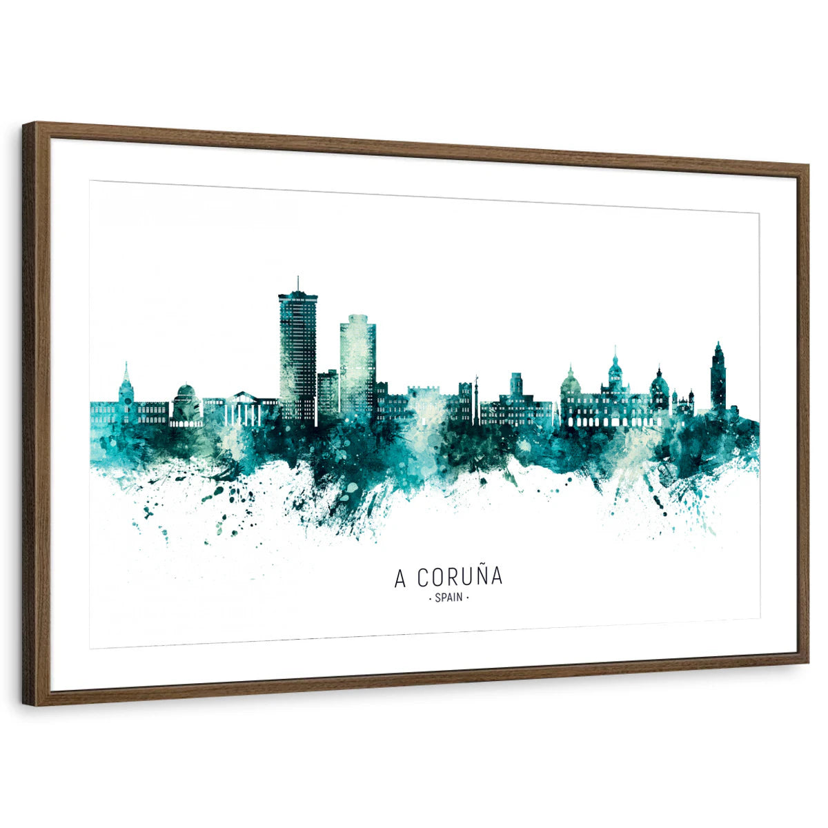 framed-print-brown-walnut-matted