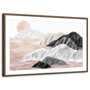 framed-print-brown-walnut-matted
