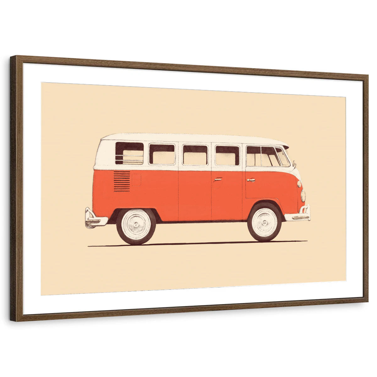 framed-print-brown-walnut-matted