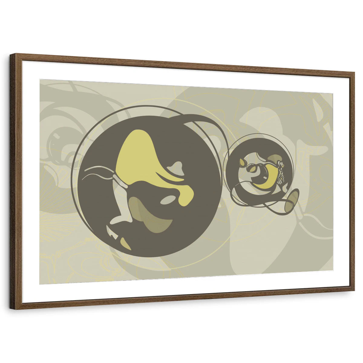 framed-print-brown-walnut-matted