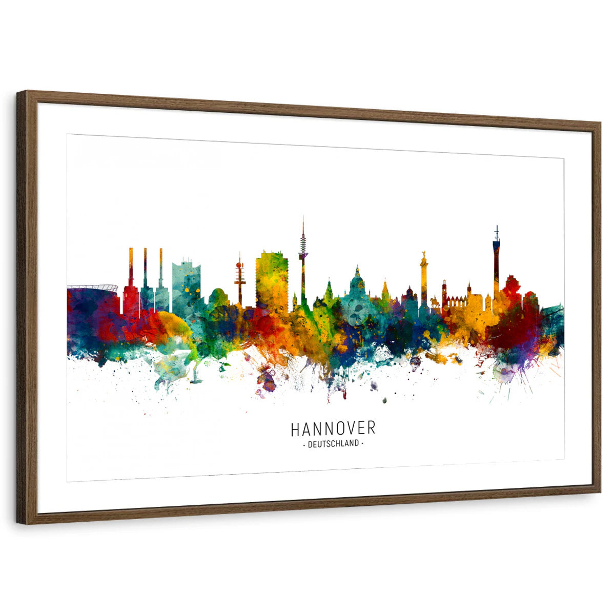 framed-print-brown-walnut-matted
