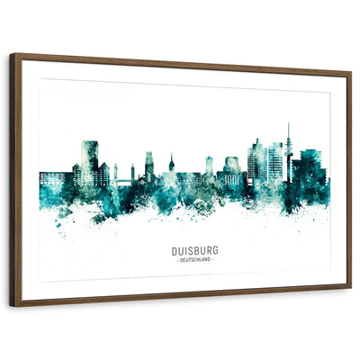 framed-print-brown-walnut-matted