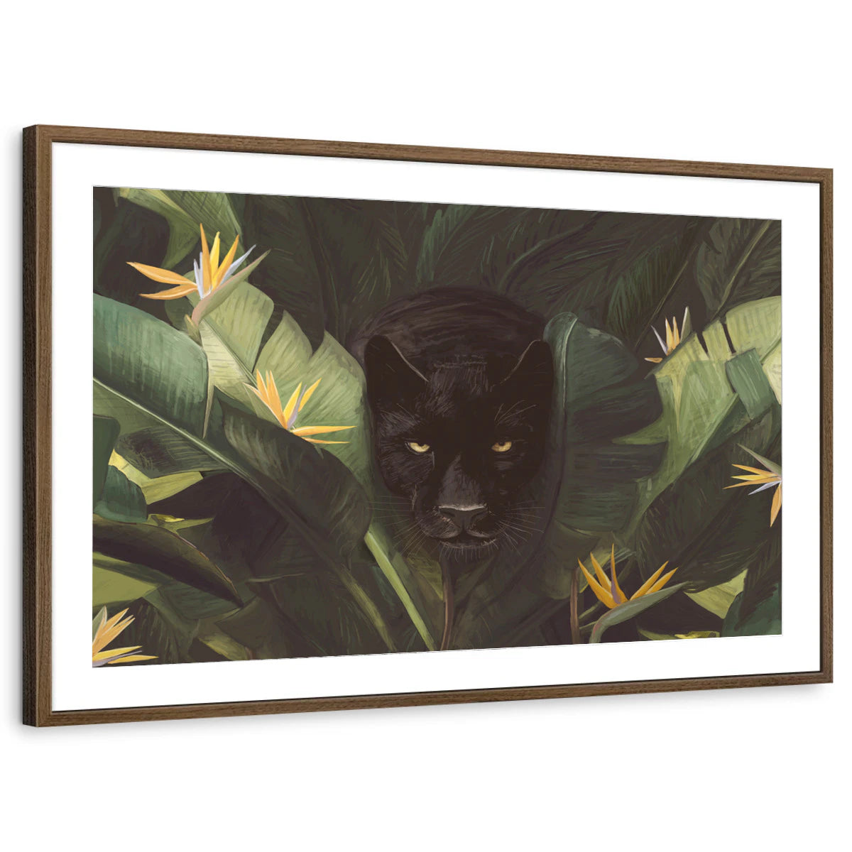 framed-print-brown-walnut-matted