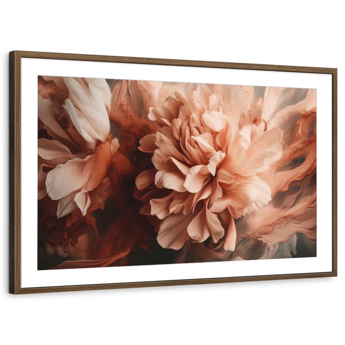 framed-print-brown-walnut-matted