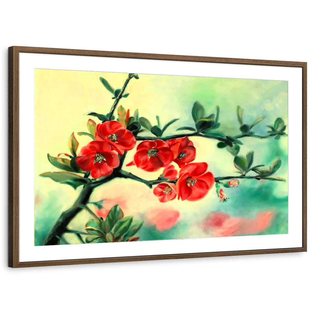 framed-print-brown-walnut-matted