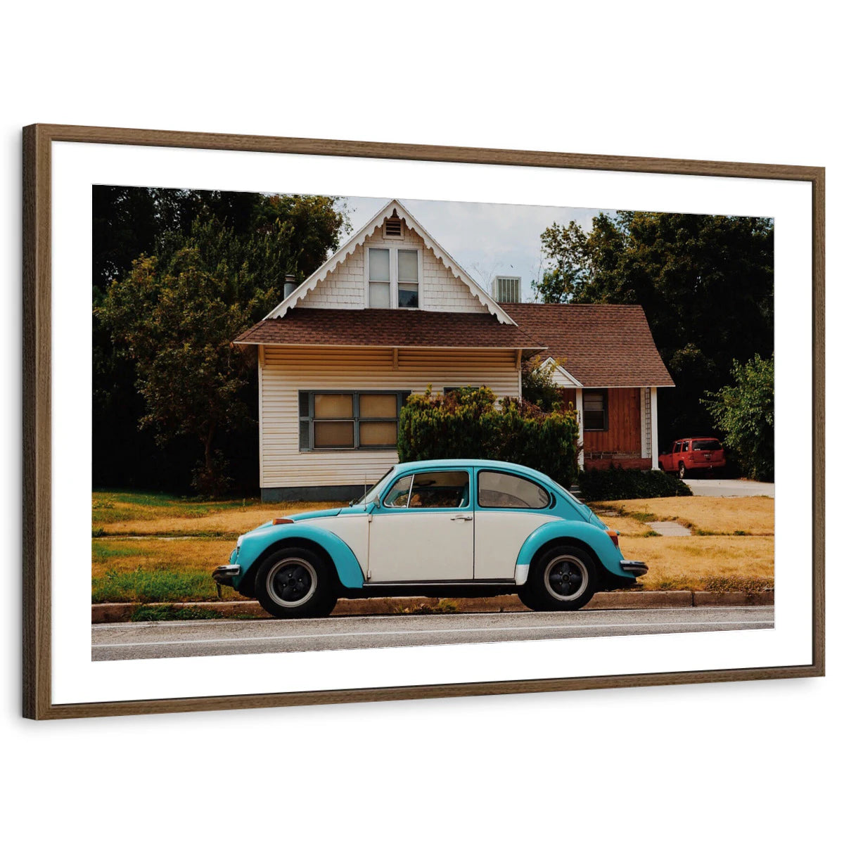 framed-print-brown-walnut-matted