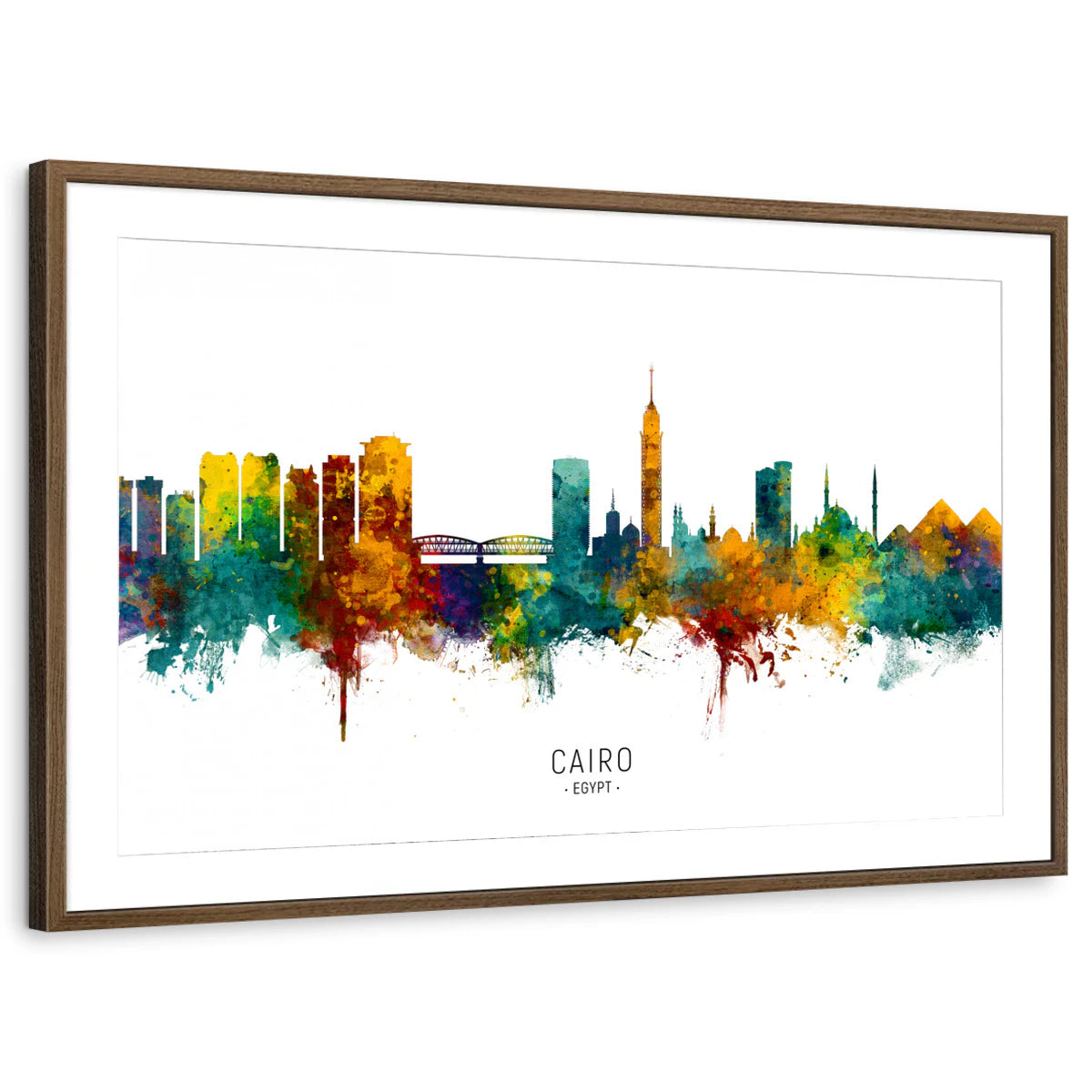 framed-print-brown-walnut-matted