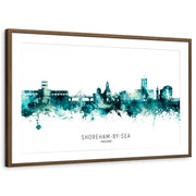 framed-print-brown-walnut-matted
