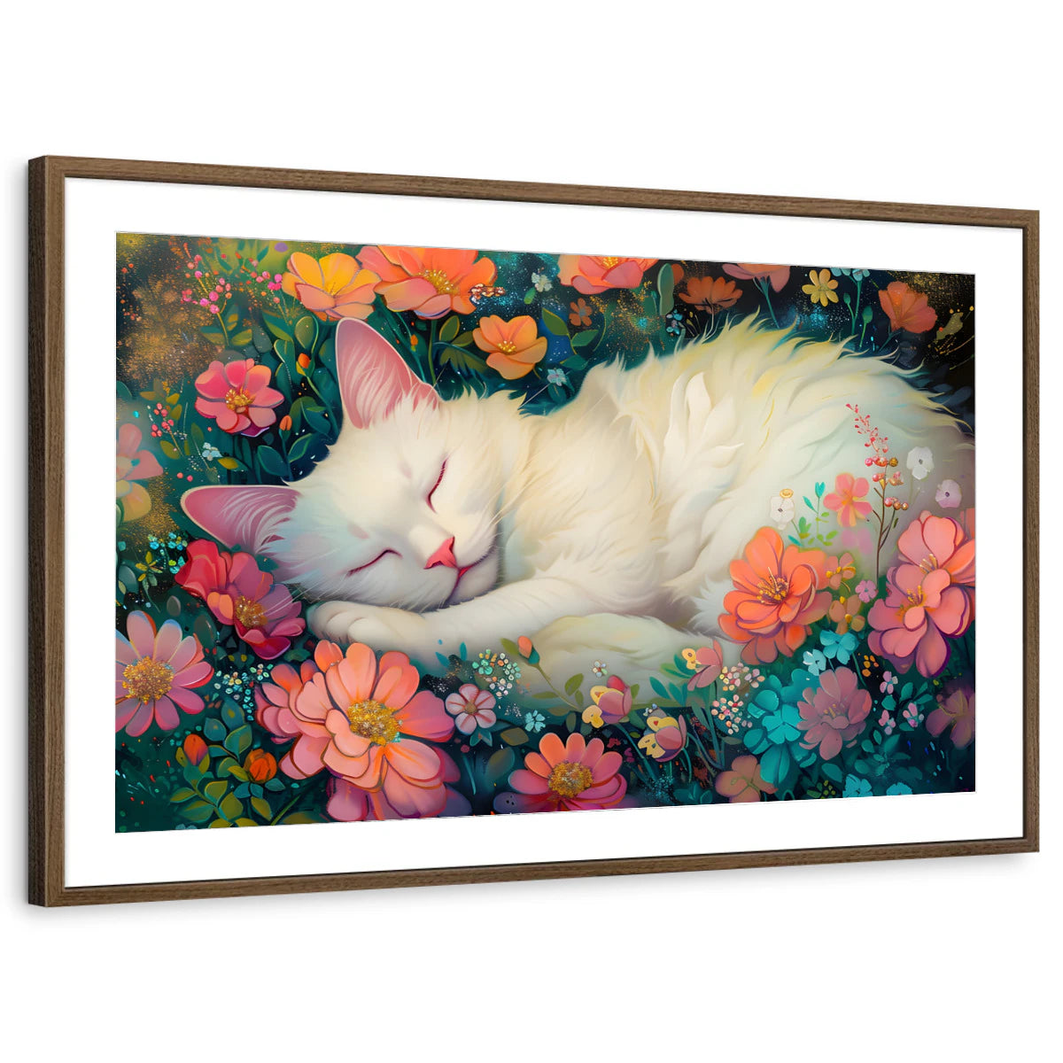 framed-print-brown-walnut-matted