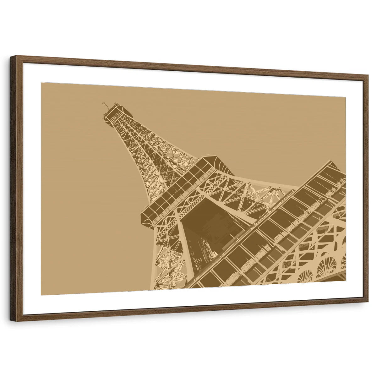 framed-print-brown-walnut-matted