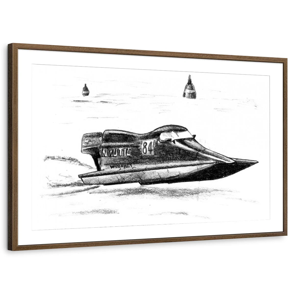framed-print-brown-walnut-matted