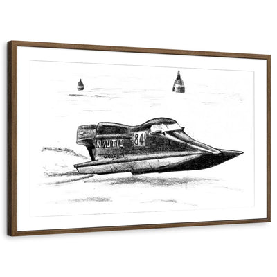 framed-print-brown-walnut-matted