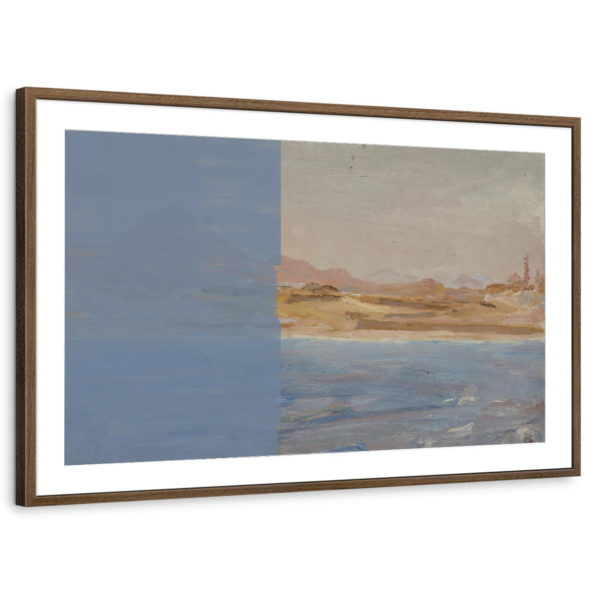 framed-print-brown-walnut-matted