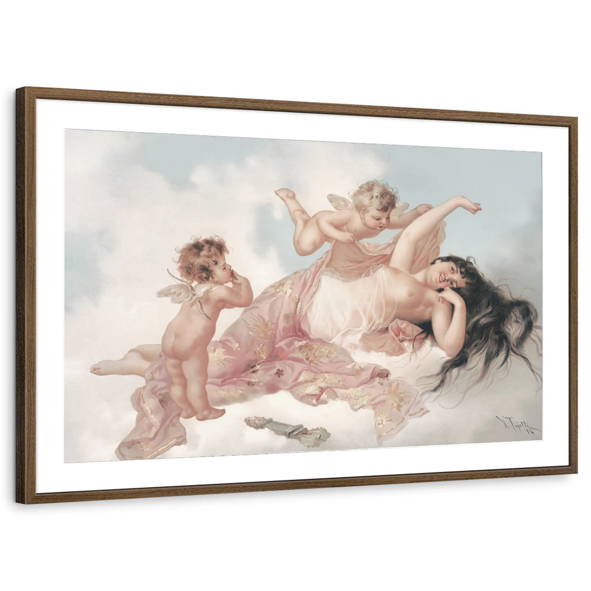 framed-print-brown-walnut-matted