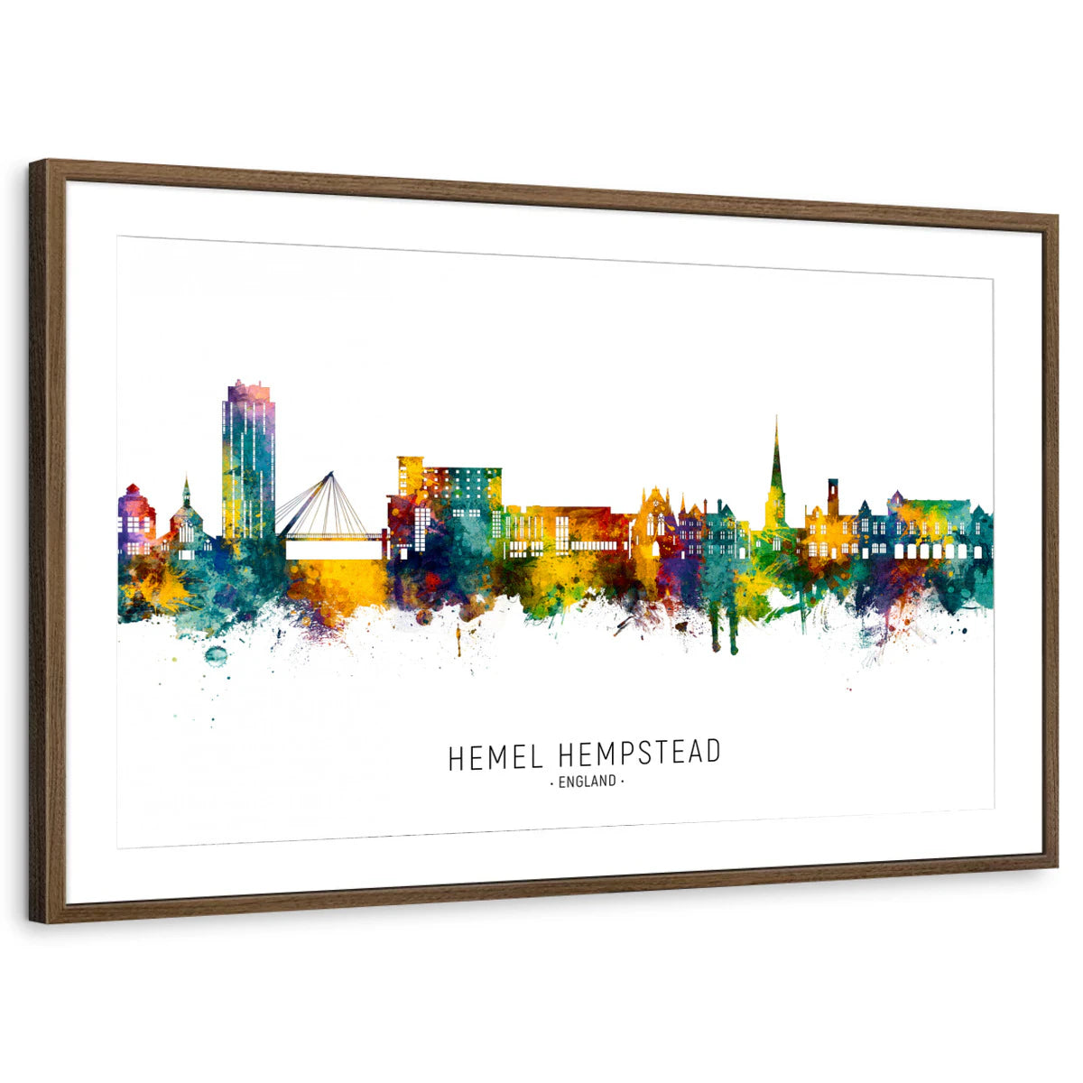 framed-print-brown-walnut-matted