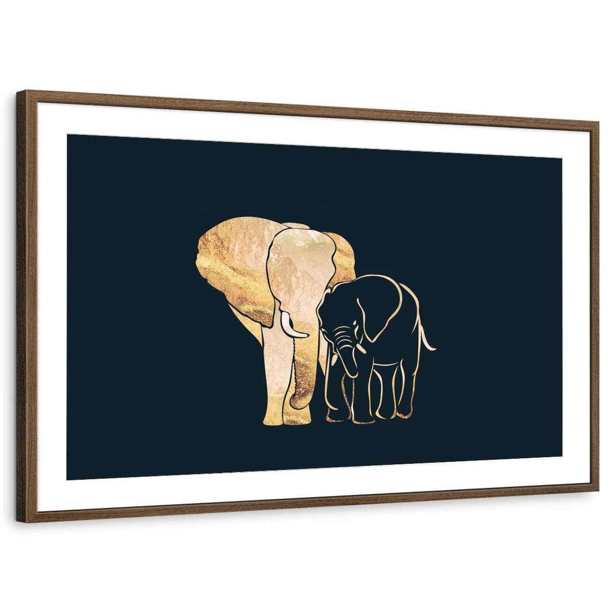 framed-print-brown-walnut-matted