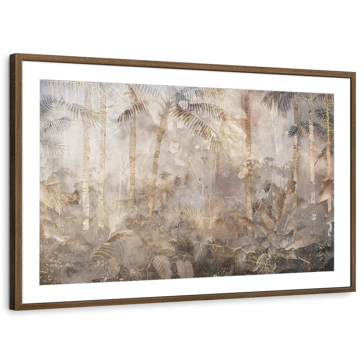 framed-print-brown-walnut-matted