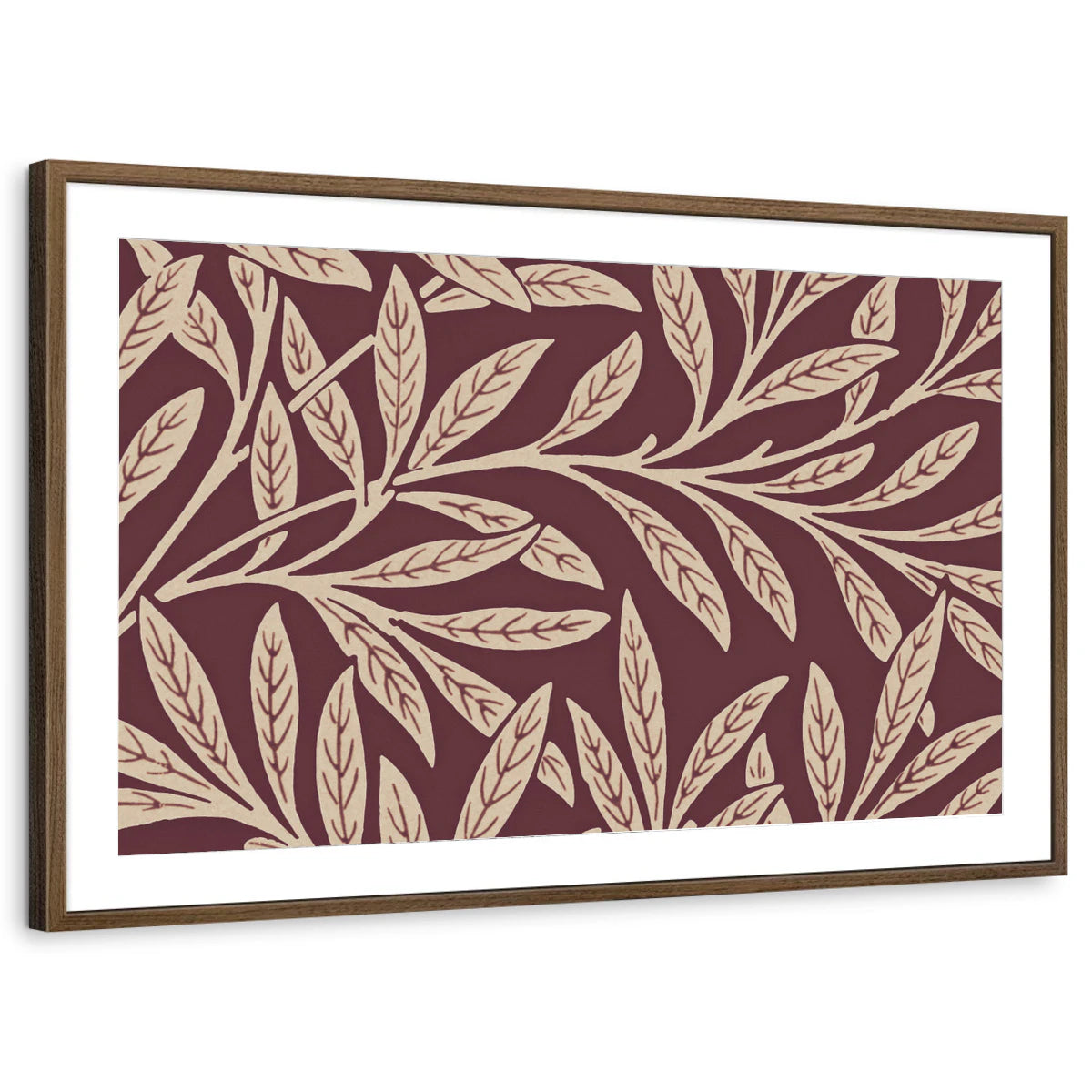 framed-print-brown-walnut-matted