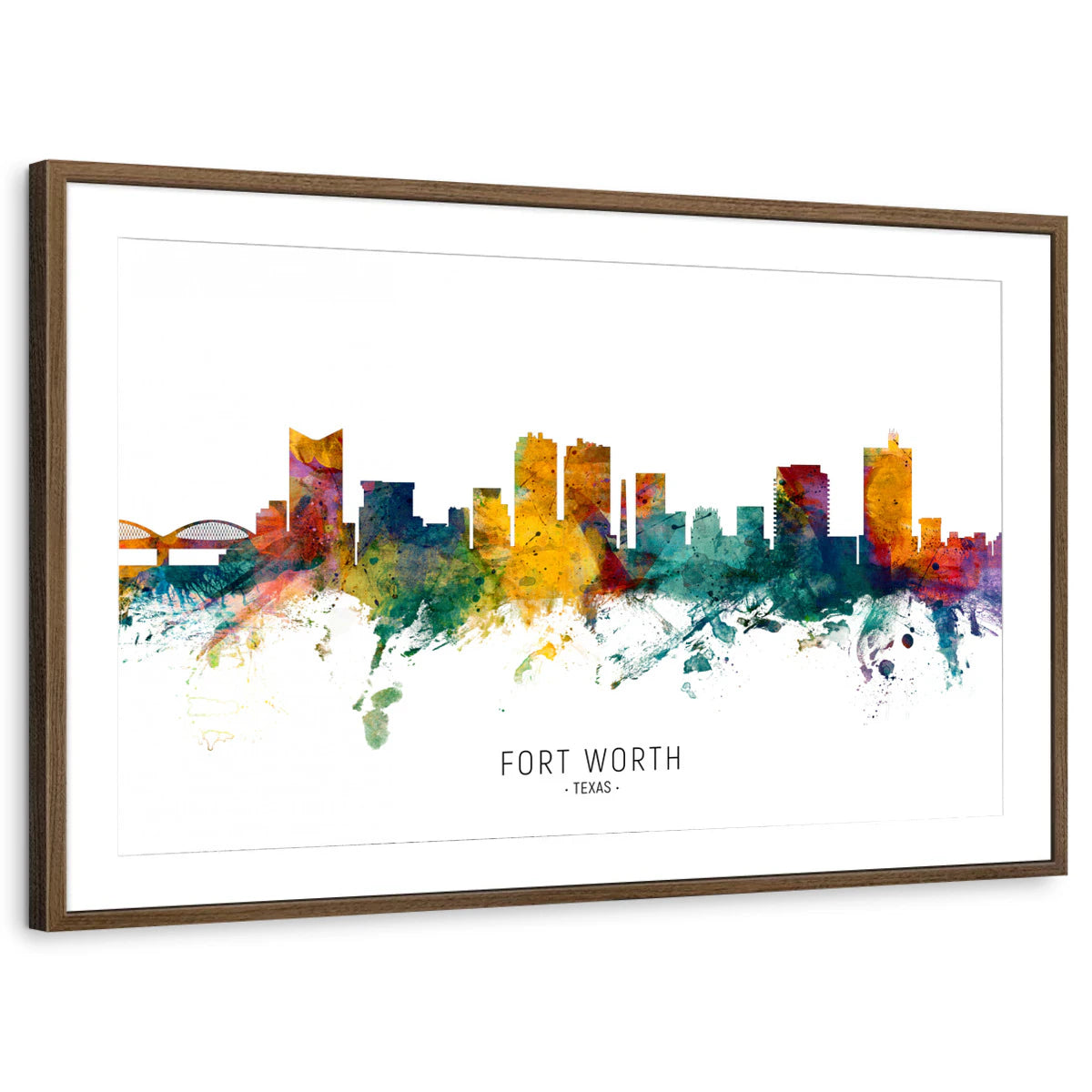 framed-print-brown-walnut-matted
