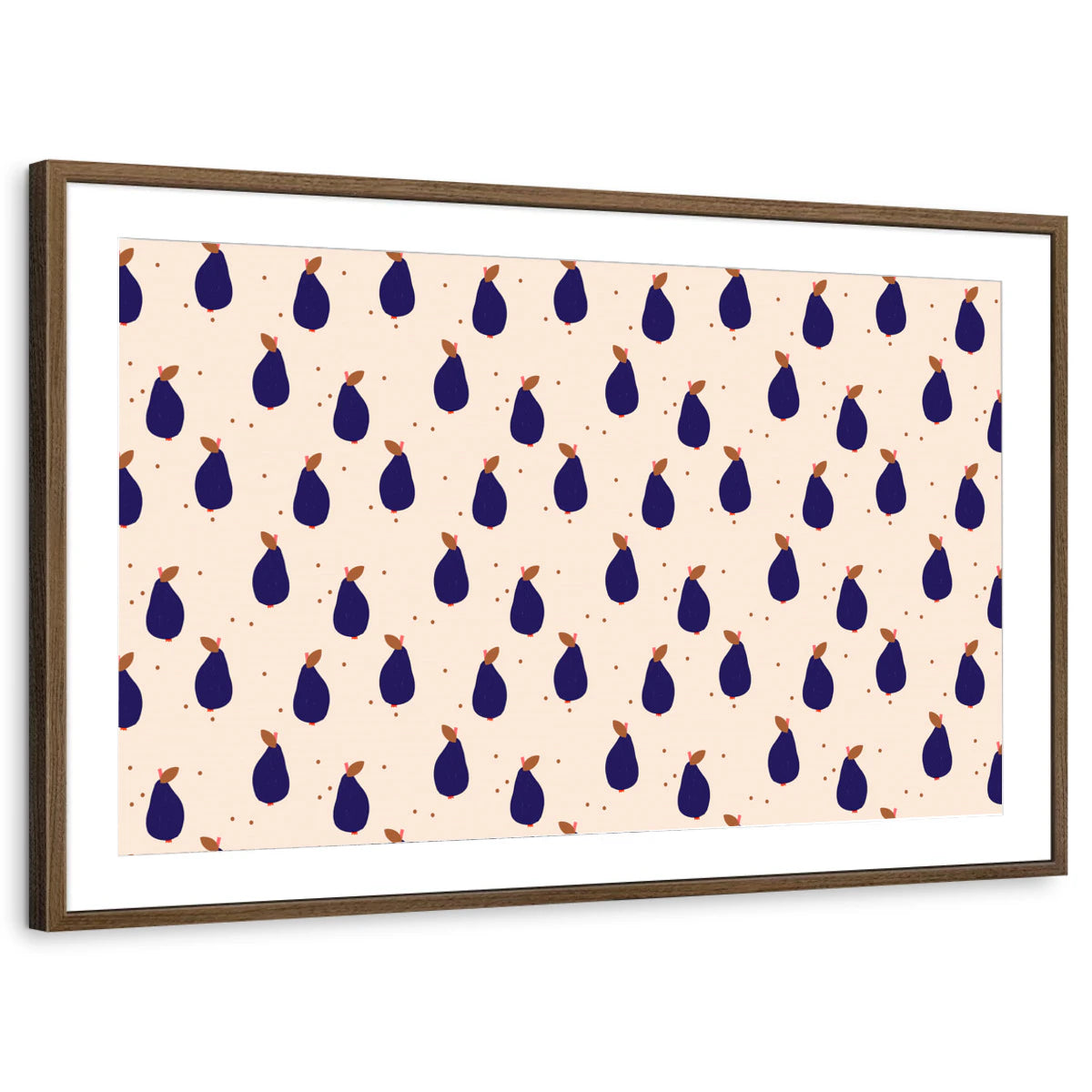 framed-print-brown-walnut-matted