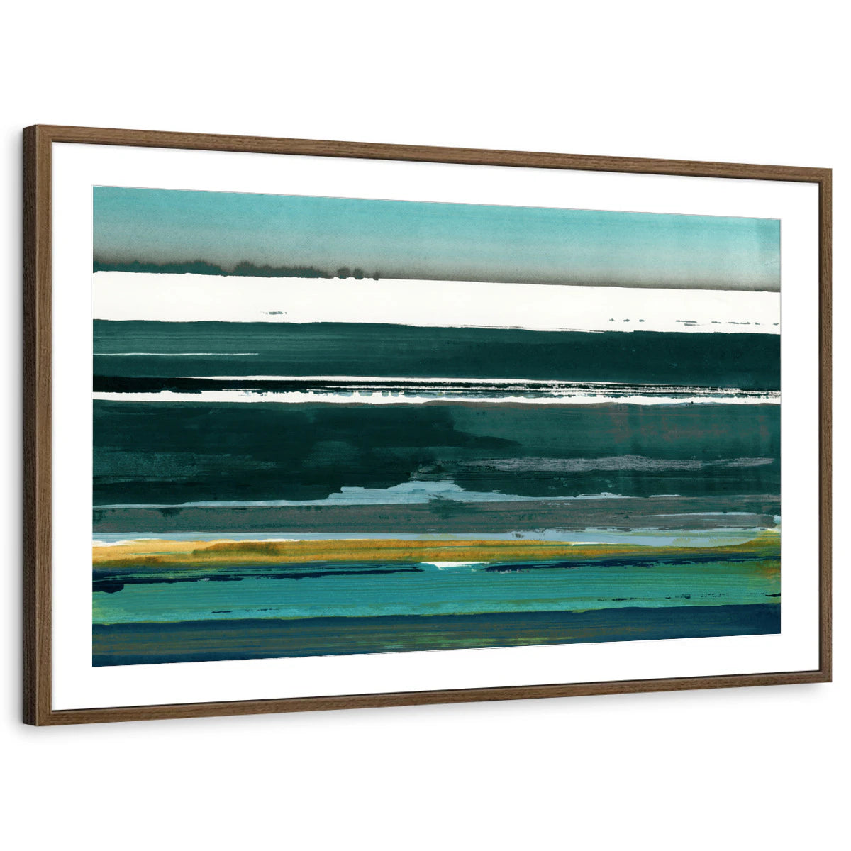 framed-print-brown-walnut-matted