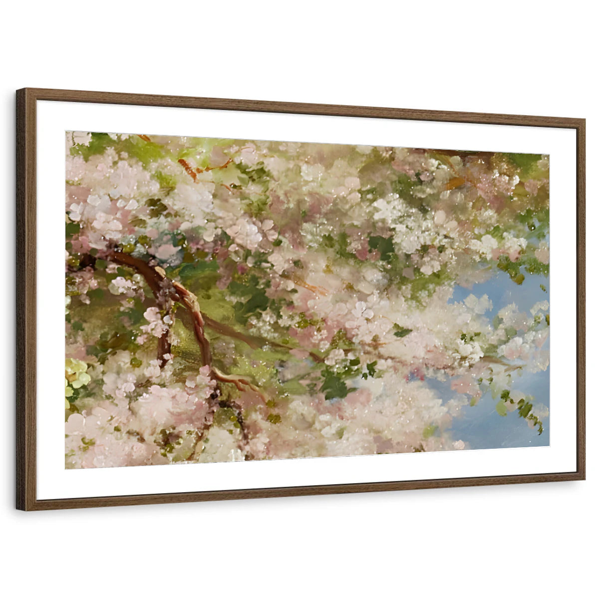 framed-print-brown-walnut-matted