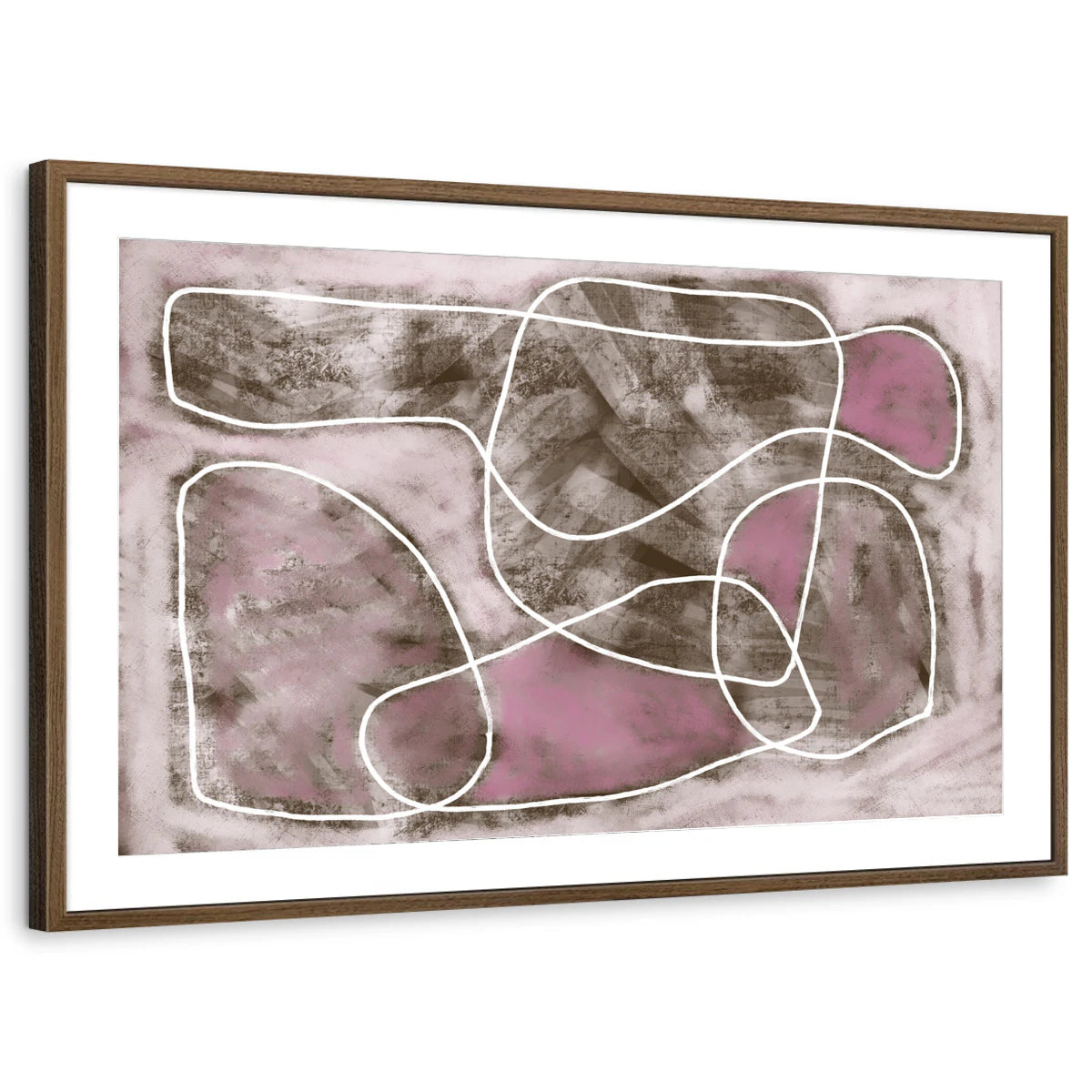 framed-print-brown-walnut-matted