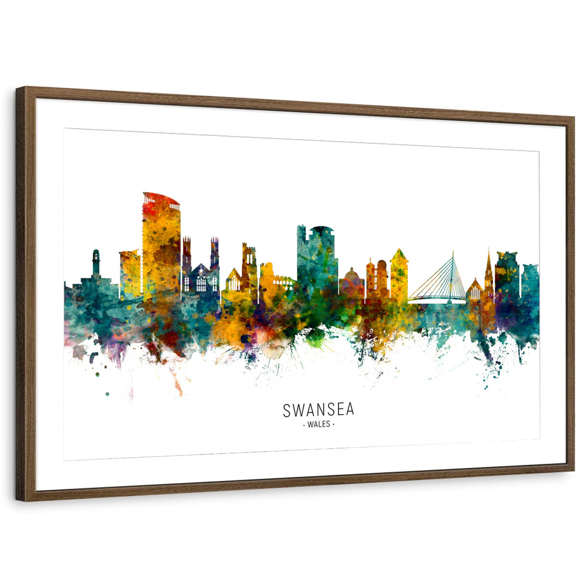 framed-print-brown-walnut-matted
