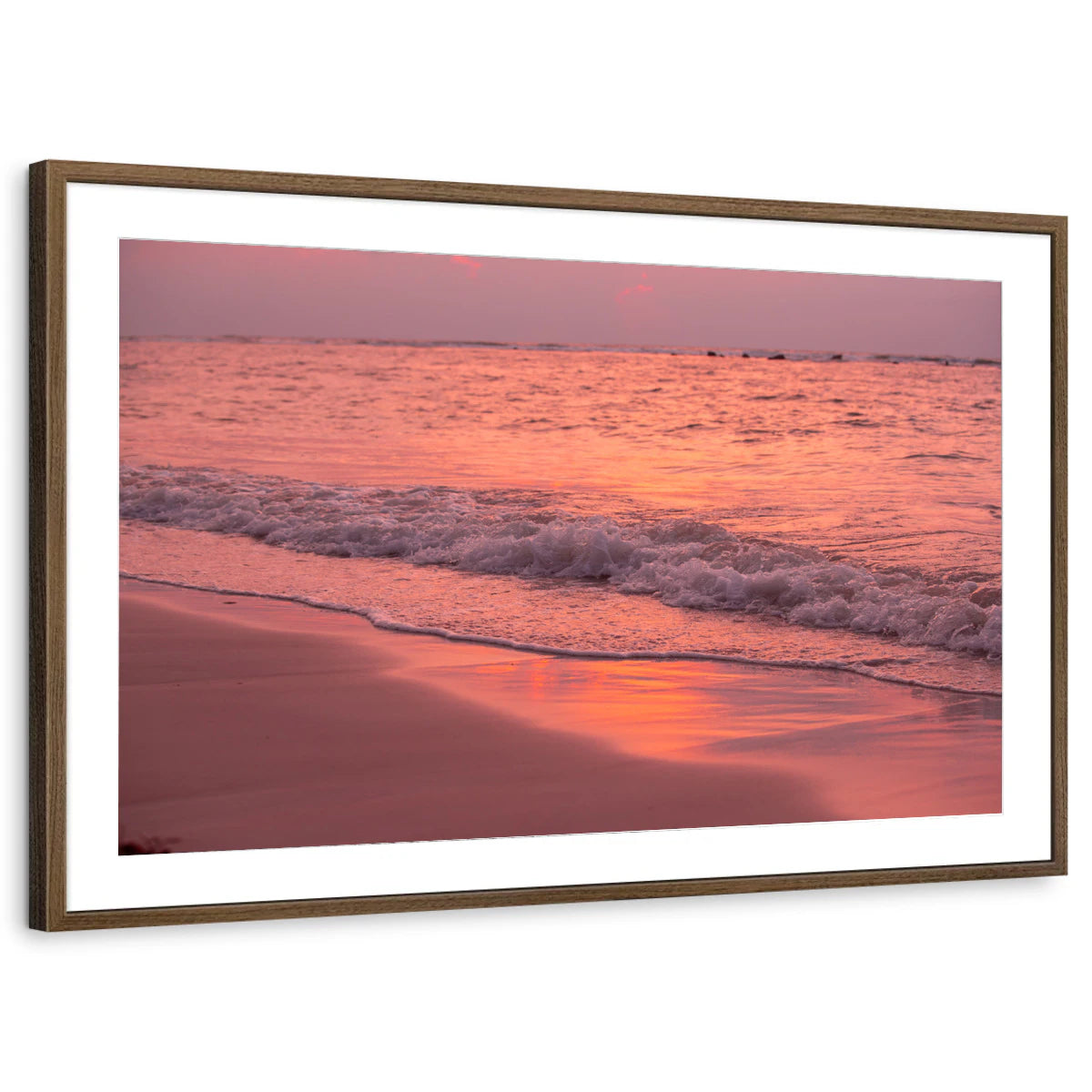 framed-print-brown-walnut-matted