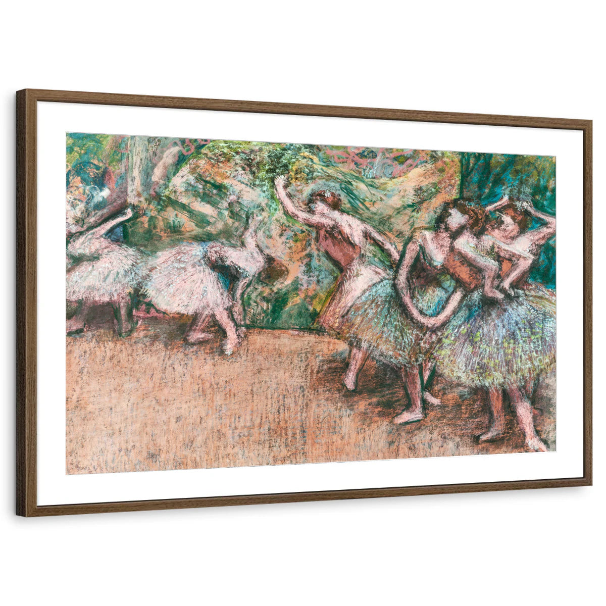 framed-print-brown-walnut-matted