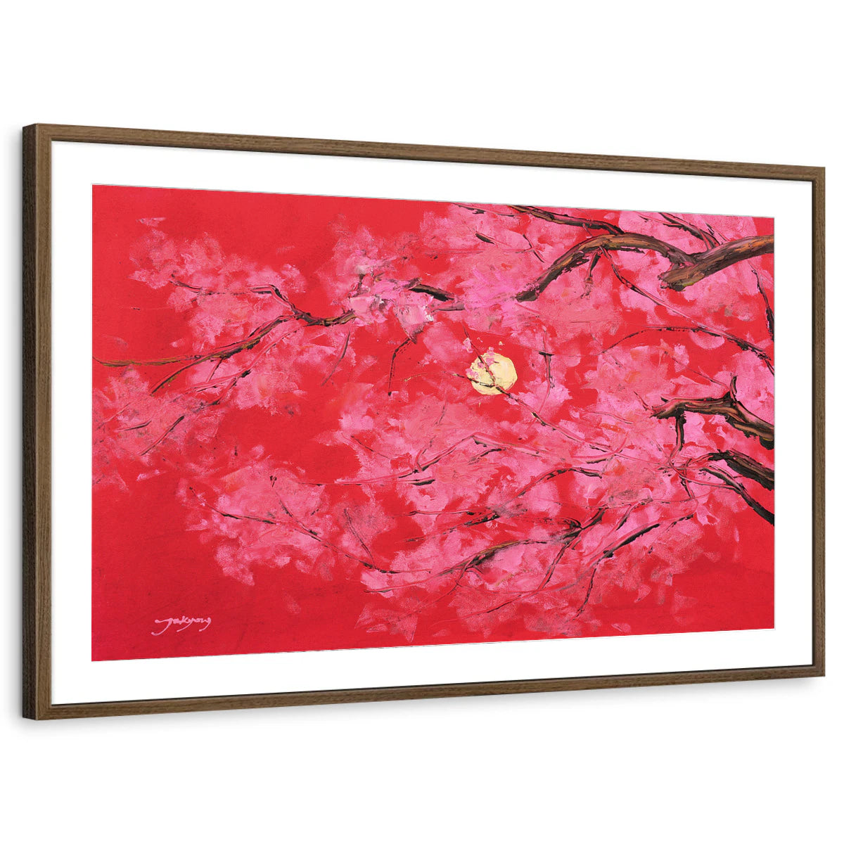 framed-print-brown-walnut-matted