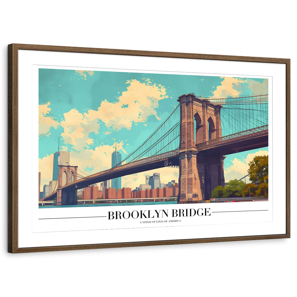 framed-print-brown-walnut-matted