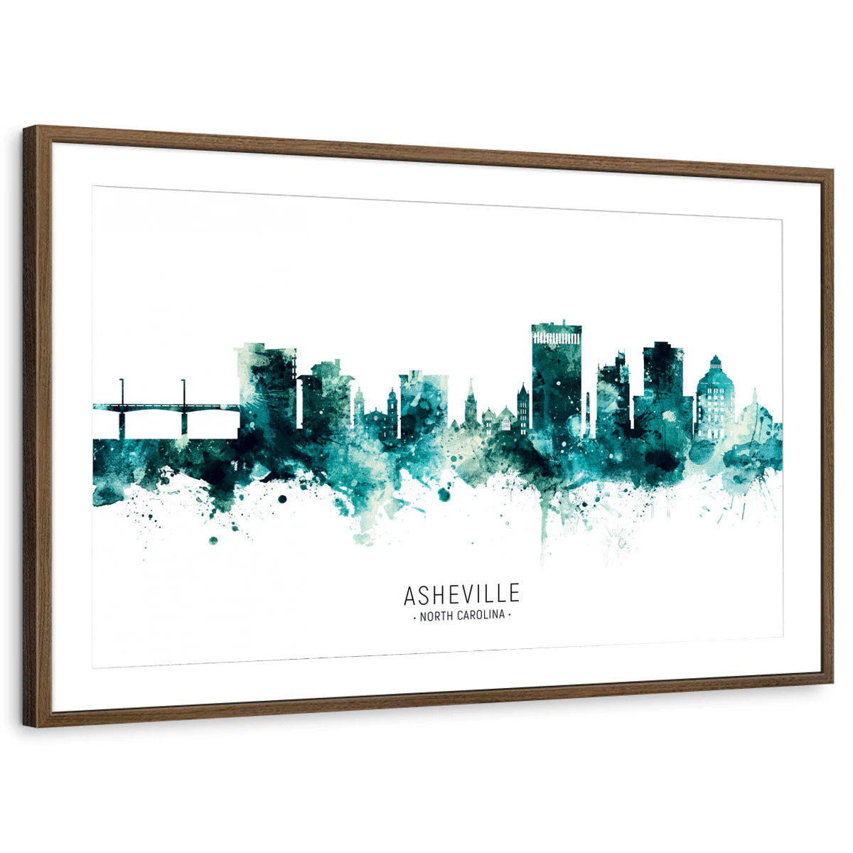 framed-print-brown-walnut-matted