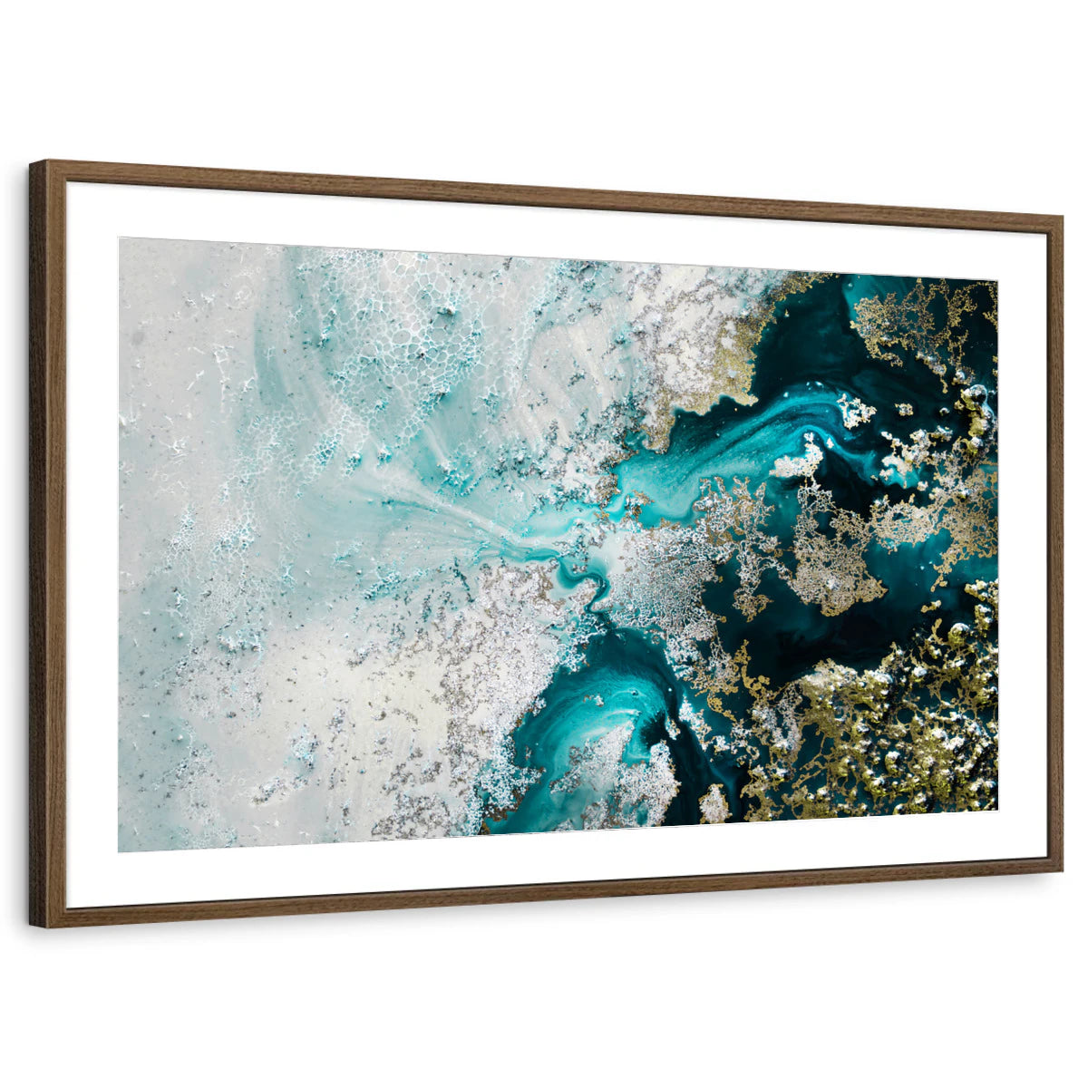 framed-print-brown-walnut-matted