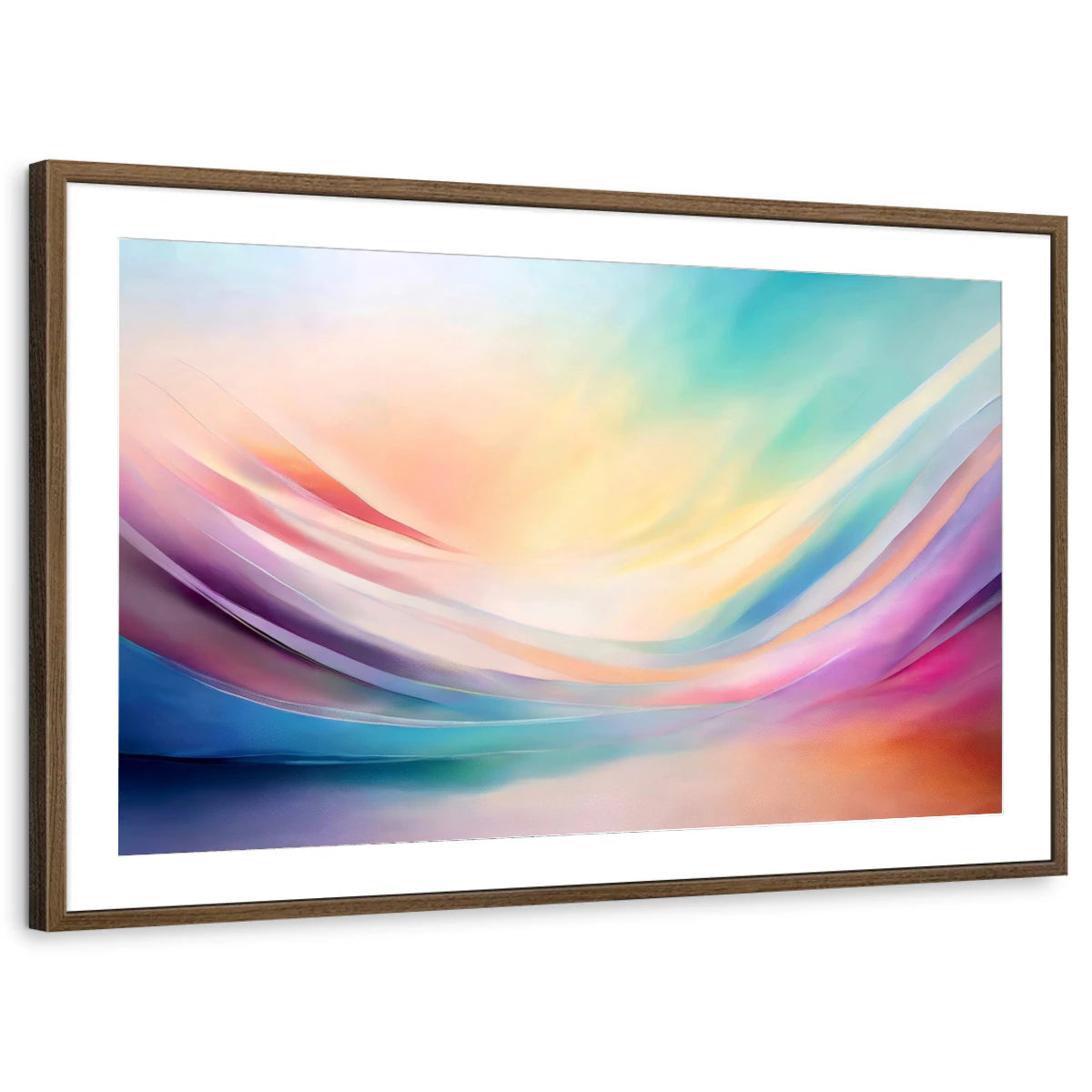 framed-print-brown-walnut-matted