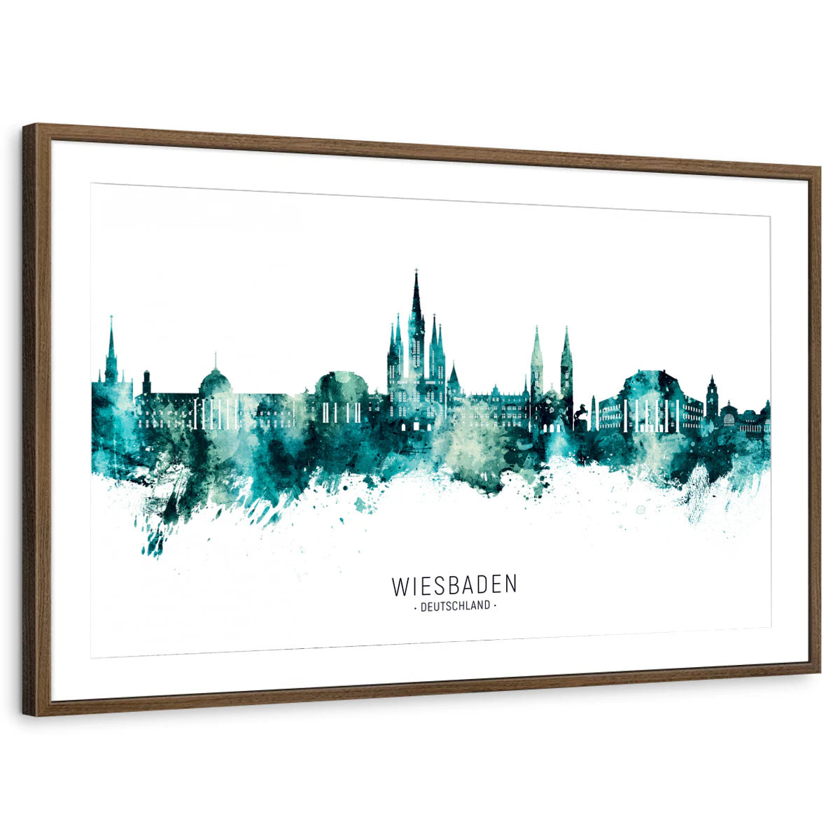 framed-print-brown-walnut-matted