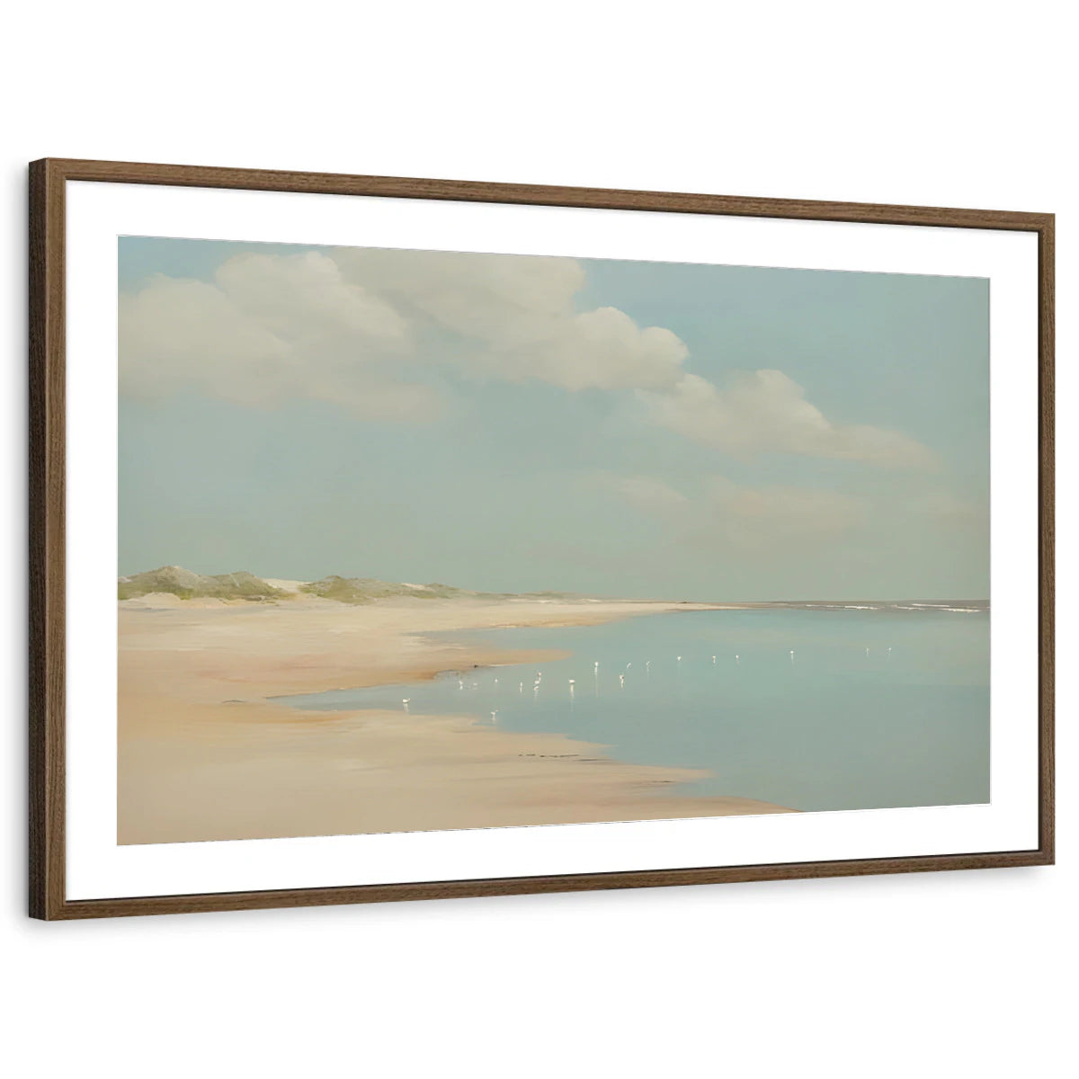 framed-print-brown-walnut-matted